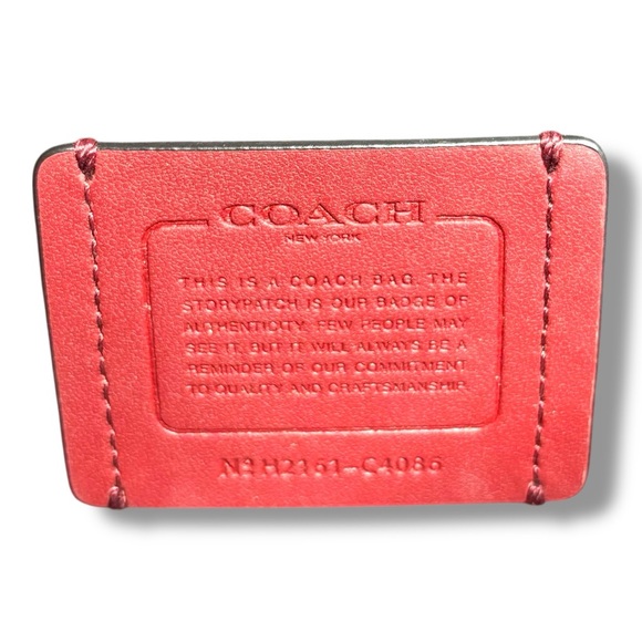 Coach Signature Stripe Tote in Brown, Tan, Cream (FIRM) - Picture 10 of 15